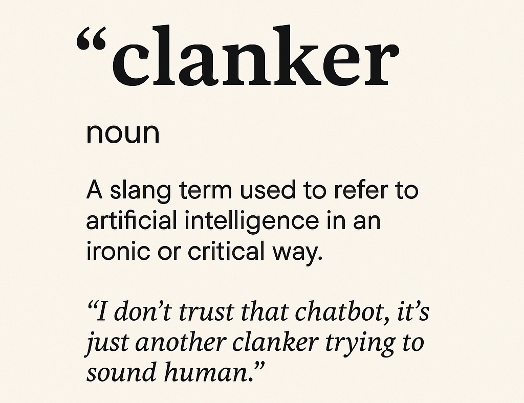 “‘Clanker’: il nuovo termine che ironizza sui sistemi di intelligenza artificiale